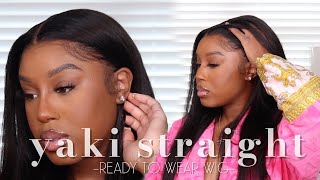 Ready To Wear Wig: Yaki Straight | Wow African