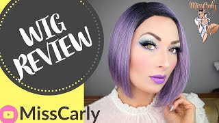 ✨Lace Front Wig Review!✨ Born Free Magic | Mlc156 | Divatress.Com | Lavender Silver