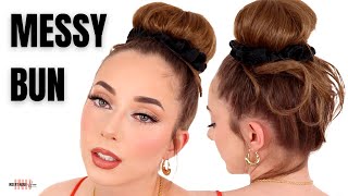 How To Do The Most Perfect Messy Bun Hairstyle Tutorial - Inh