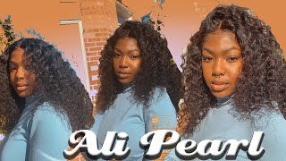 6X6 Closure Wig Install And Review | Ali Pearl Deep Wave