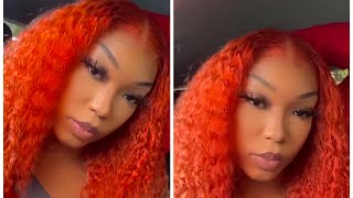 Watch Me Install Wig From Amazon | 13X4 Frontal Wig Deep Wave 18 Inch Wig
