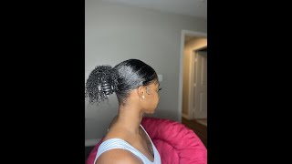 Claw Clip Hair Tutorial On Natural Hair