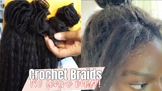 Fake It Till You Grow It: Using Weft Hair Extensions As Crochet Braids⁉️