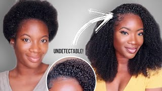How To Blend Your 4A/4B/4C Natural Hair With Clip-Ins| Ft Curlscurls (Detailed Tutorial)