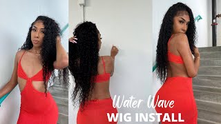Best Affordable Water Wave 13X6 Lace Front Wig Ft Upgradeu Hair