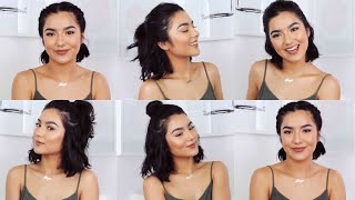 Curled Hairstyles For Short Hair! | Faye Claire