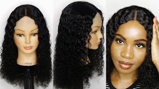 How To: Full Wig Without Lace Closure | Diy Kinky Curly Hair Wig