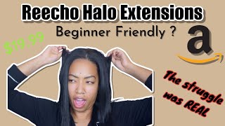Halo Hair Extensions Amazon...Reecho $19.99