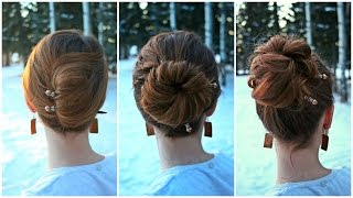 3 Easy Diy Updos For New Years