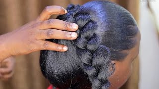 No Wig | No Weave | Easy And Quick Bridal Hairstyles For Beginners