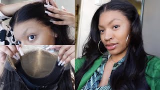 Clean Melt Hd Hairline! Natural Looking Fake Scalp Pre Plucked Wig Ft. Hairvivi
