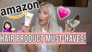 Amazon Must-Have Hair Products | Amazon Hair Extensions + Hair Products To Try Now!