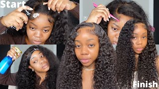 Fast And Easy Closure Wig Reinstall (Lace Cut) Ft Curlyme Hair