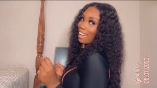 The Best Curly Wig Ever! Aliexpress Alipearl 6X6 Lace Closure Wig| 250% Density Peruvian Water Wave