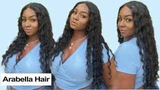 Beautiful 22" Loose Deep 4X4 Closure Wig Ft. Arabella Hair | Stacey Reneé