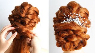 Easy Updos For Long Hair – Messy Bun Hairstyle