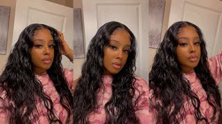 Flawless 4X4 Closure Body Wave Wig Install (No Plucking) Ft. Mslynn Hair