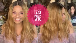 Under $20?! Magic Lace Mli314 Wig | Ffgoldmocha | Light Wig | Large Cap