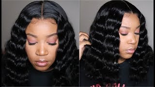 Super Natural Undetectable Hd Lace | Easy Crimped Deep Waves | Yswigs