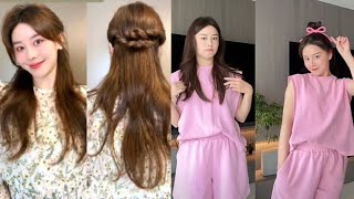 Quick & Easy Korean Style For Girls*Best Hairstyle Tutorial