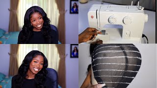Beginner Friendly Wig Making With A Sewing Machine Ft Beaufox Hair