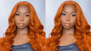 Easy Pre-Colored Ginger Wig Install || Dola Hair