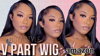 *Better Than A Sew-In!!* V Part Wig Review | Amazon Wigs “Instastyle”