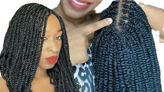 How To Do A Realistic Kinky/Spring Twist Wig Without Closure.