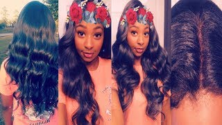 Gray (Synethic & Human Hair Blend ) Mluh94 Magic  Lace Front Wig | New Born Free | Samsbeauty