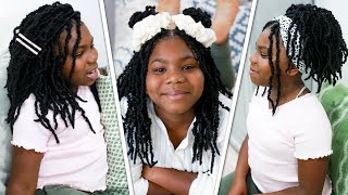 How To Create Butterfly Locs | Cute Girls Hairstyles (Medium Length)