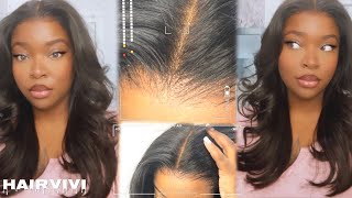 Most Realistic Pre Bleached + Pre Plucked Wig | *New* Fitted Glueless Wig | Hairvivi X Mssstephanie