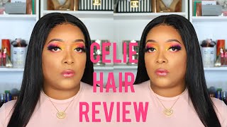 Celie Hair Review 6X6 Closure Wig |Aliexpress | Sadeflawless