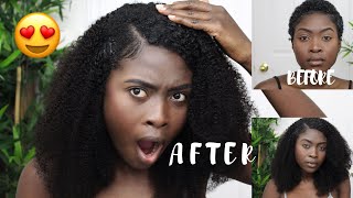 As If This Worked On My Short Natural Hair  Best Natural Hair Clip Ins Ft. Hergivenhair