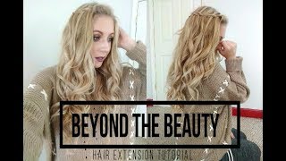 She Clip N Go Hair Extension Tutorial By "Beyond The Beauty"