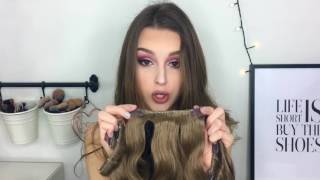 How To Clip In Hair Extensions | Feshfen Hair & Beauty & Charley Bp