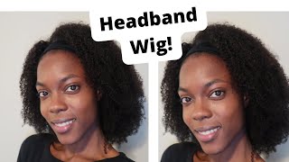 Afro Kinky Headband Wig | Myqualityhair Review