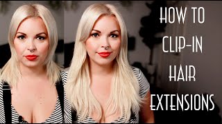 Hair Tricks: How To Clip In Extensions For Short Hair