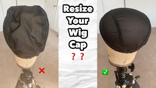 Resize Your Wig Cap/ For Small Heads/Transfer Measurements (Step By Step)