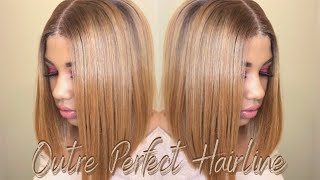 Its Giving Scalp! How To: Install Outre Perfect Hairline Lace Wig Just In Time For Spring Break