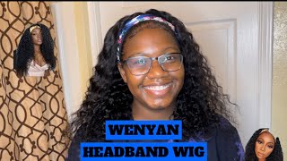 Amazon Affordable Headband Wig‍| Wenyan Hair