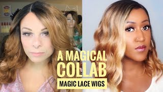 A Magical Collab!! Magic Lace Mli310 Wig Review | Collab W/ Msebonyvee | Multicultural