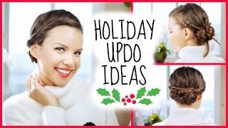 Easy Holiday Updo Ideas!