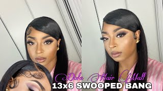 Swooped Bang On 13X6 Lace Frontal Wig | 90'S Inspired Ft Dola Hair Mall | Assalaxx