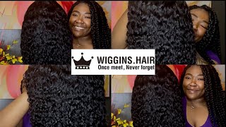 Less Than $300 Affordable Curly Wig Ft. Wiggins Hair| Initial Review| Unsponsored & Honest|