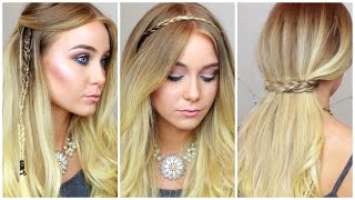 One Braid Hairstyles ♡ With Or Without Hair Extensions