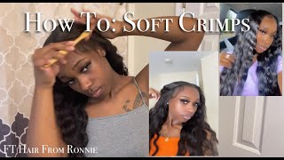 How To: Crimps | Soft & Easy | Ft Intimatee Elements Hair