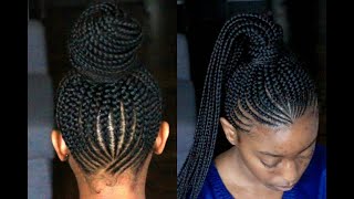 How To - Updo Cornrows 101