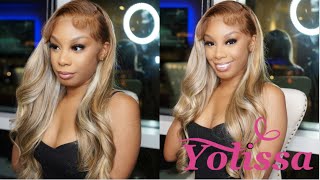 How To: Curl & Layer Highlighted Wig For Beginners Ft. Yolissa Hair