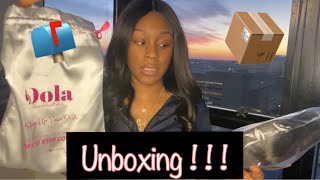 Dola Hair Unboxing 20 Inch Body Wave Frontal Wig