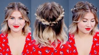 Hairstyle Of The Day: Easy Half Up Twisted Tutorial | Milabu